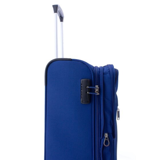 Gladiator 2000 4 wheels Cabin trolley 55 cm with expansion pleat