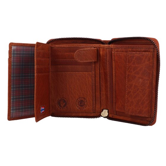 Greenburry House of Norway Wallet RFID protection Leather 10.5 cm