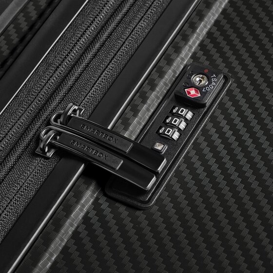 Smartbox Edition 01 4 wheels Suitcase set 3-piece with expansion pleat