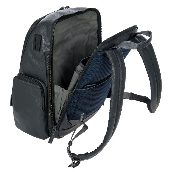 Bric's Torino backpack leather 45 cm laptop compartment