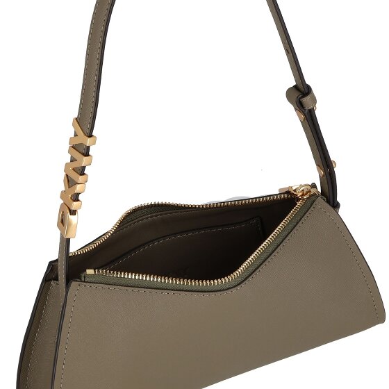 DKNY Avril Shoulder Bag Genuine Leather 26 cm