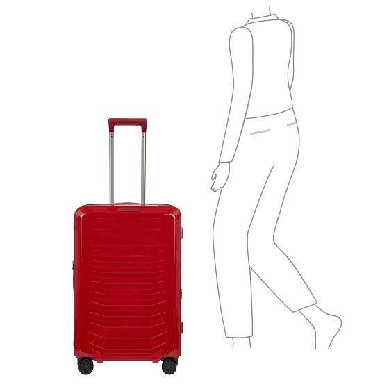 Porsche Design Roadster 4 wheels Trolley M 69 cm with expansion pleat
