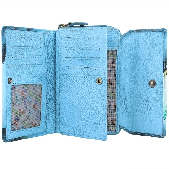 Greenland Nature Art+Craft wallet RFID leather 15 cm