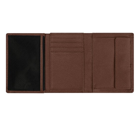Redolz Leather Essentials HF RFID Leather Wallet, 9.5 cm, Fold-Out
