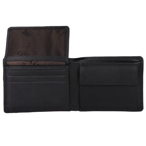mano Don Leonardo wallet RFID leather 10 cm