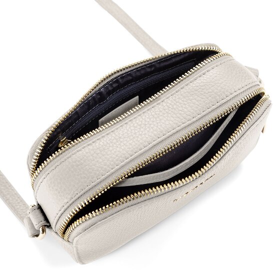 Lazarotti Bologna Leather Shoulder Bag Camera-Bag Leather Double-Zip 18 cm