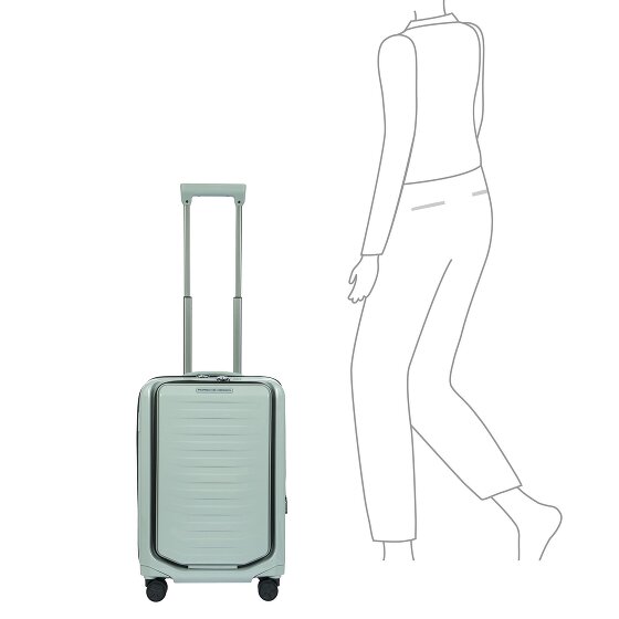 Porsche Design Roadster 4 wheels Cabin trolley S 55 cm Laptop compartment with expansion pleat