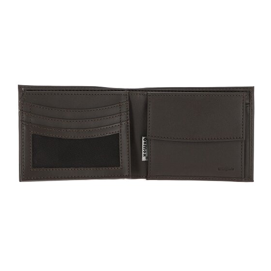 oxmox Leather Wallet RFID protection Genuine Leather 10 cm