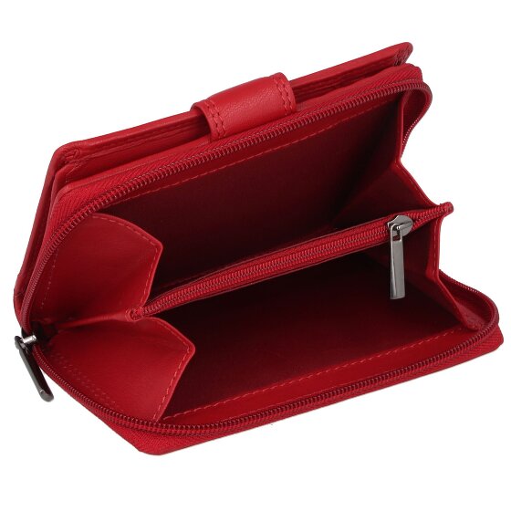 mano Donna Giulia wallet leather 9 cm