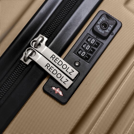 Redolz Essentials 07 3-SET 4 wheels Suitcase set 3-piece