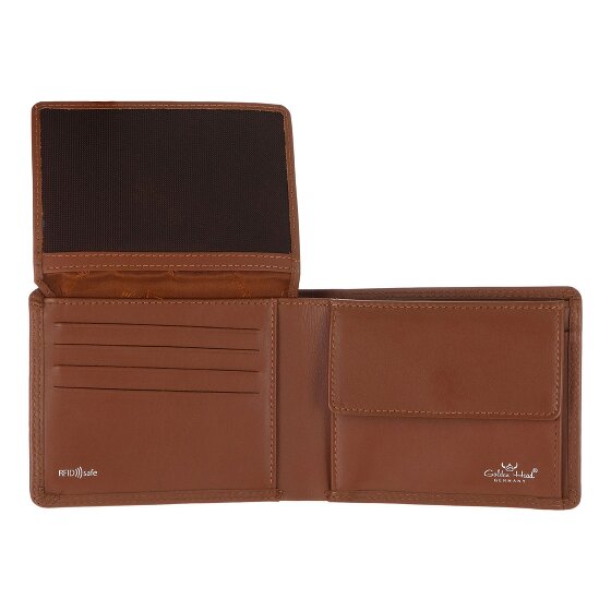 Golden Head Polo Wallet RFID protection Genuine Leather 12 cm