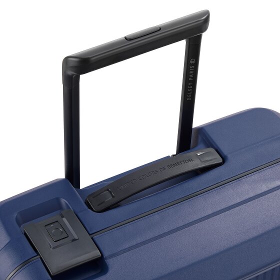 Delsey Paris x United Colors of Benetton Color Block Hardside 4-wheel cabin trolley 55 cm