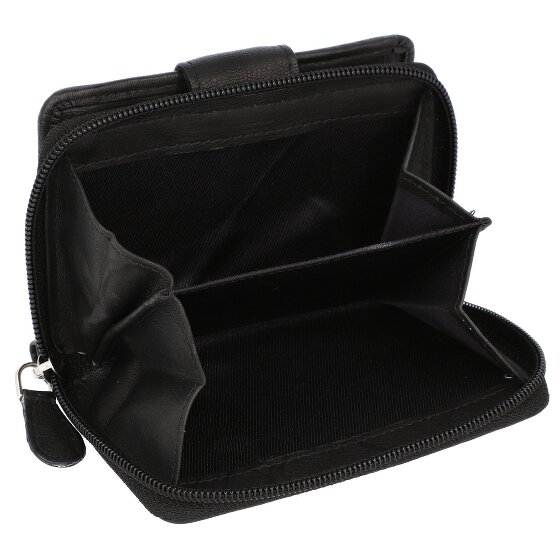 Greenburry Basic wallet RFID leather 9 cm