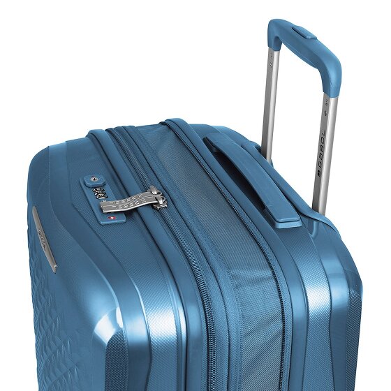 Gabol Queens 4 wheels Suitcase set 2-piece with expansion pleat