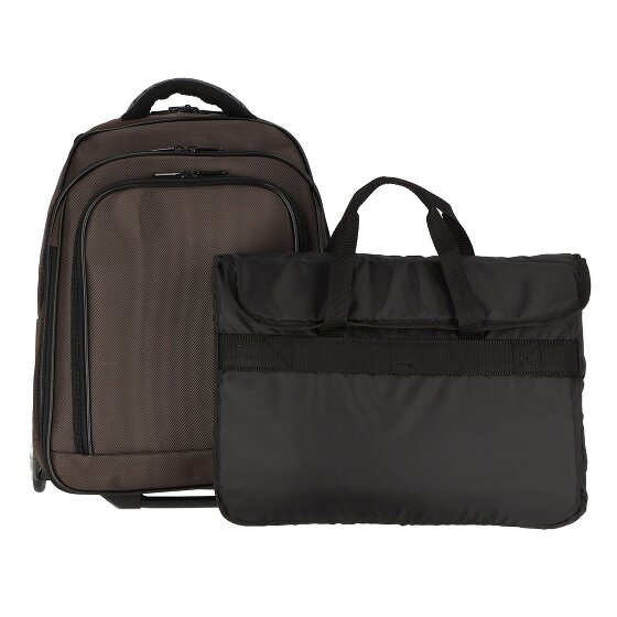 Dermata 2 wheels Backpack trolley 47.5 cm Laptop compartment