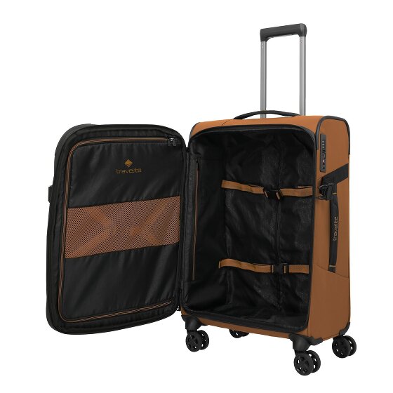 Travelite Briize 4 wheels Trolley M 67 cm with expansion pleat