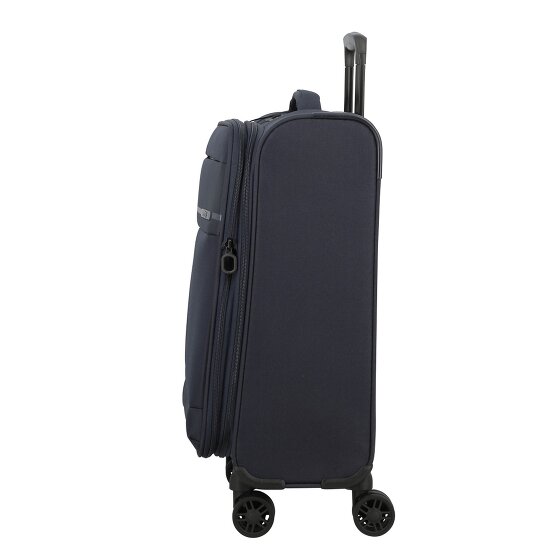 Jump Monthélys 4 wheels Cabin trolley 55 cm with expansion pleat
