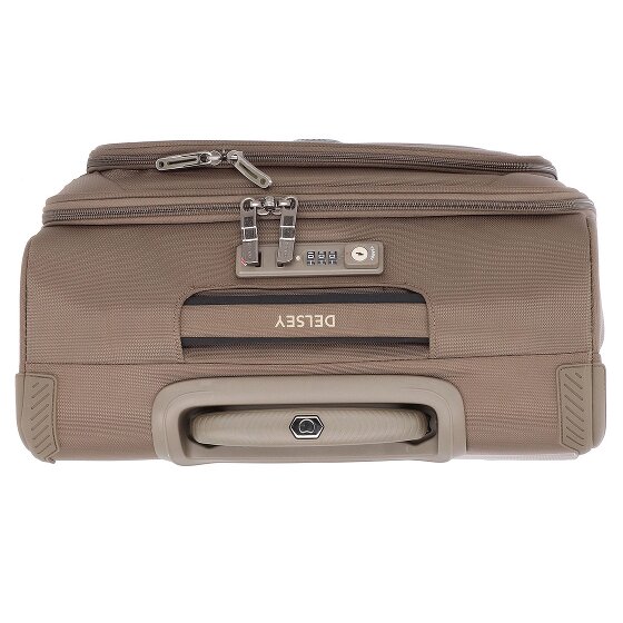 Delsey Paris Helium DLX 4 Roll Cabin Trolley Slim Line 55 cm