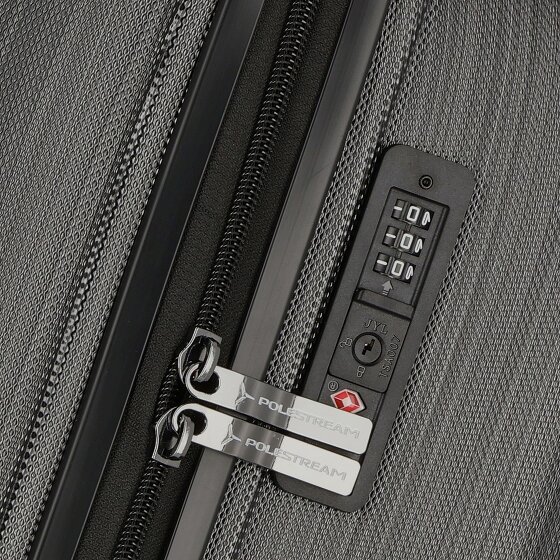 Polestream Moonrock 4 wheels Suitcase set 3-piece with expansion pleat