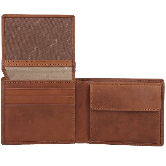 Esquire Dallas Croco Wallet RFID protection Leather 11 cm