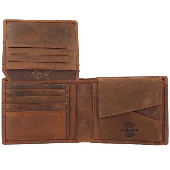 Greenland Nature Montenegro wallet RFID leather 12.5 cm