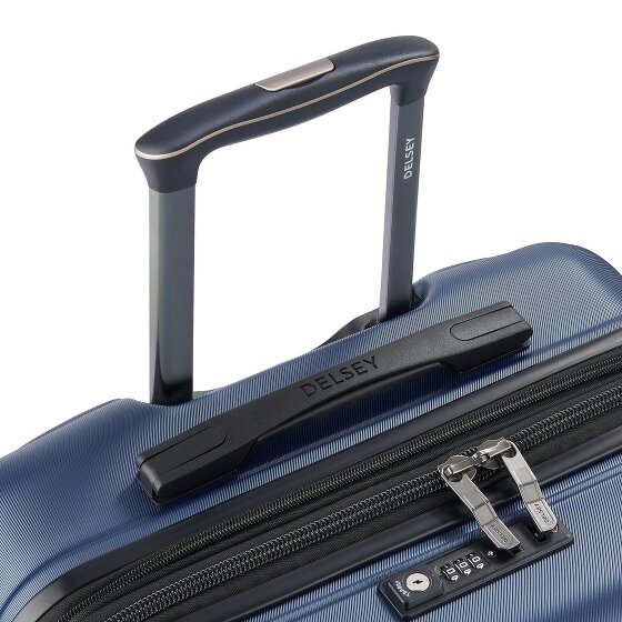 Delsey Paris Meteor 4 wheels Trolley 68 cm with expansion pleat