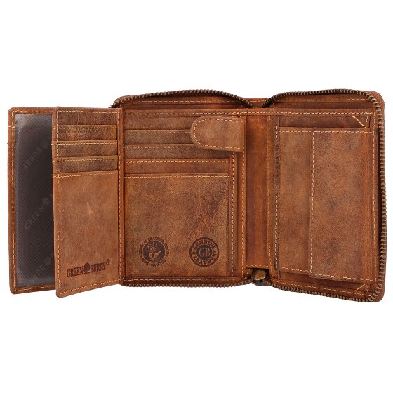 Greenburry Vintage zodiac wallet leather 10 cm Greenburry Vintage zodiac wallet leather 10 cm