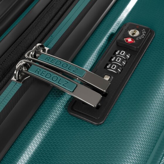 Redolz Essentials 14 4 wheels Cabin trolley 55 cm with expansion pleat