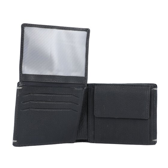 Burkely Antique Avery wallet RFID leather 12 cm