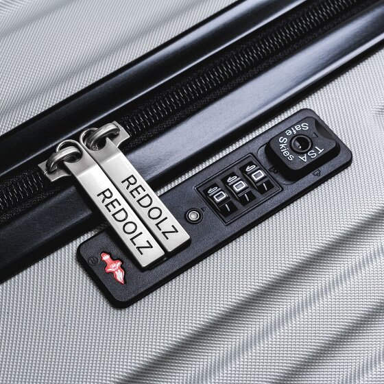 Redolz Essentials 07 3-SET 4 wheels Suitcase set 3-piece