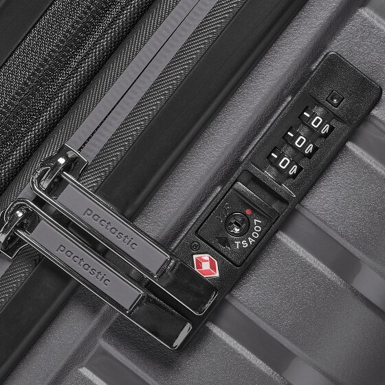 Pactastic Collection 04 THE CABIN + 4 wheels Cabin suitcase S 55 cm Expandable