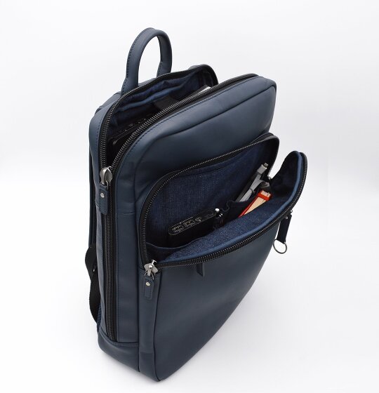 Jump Boston backpack 39 cm leather laptop compartment
