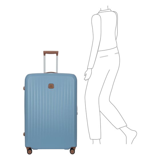 Bric's Taormina 4 wheels Trolley L 82 cm with expansion pleat