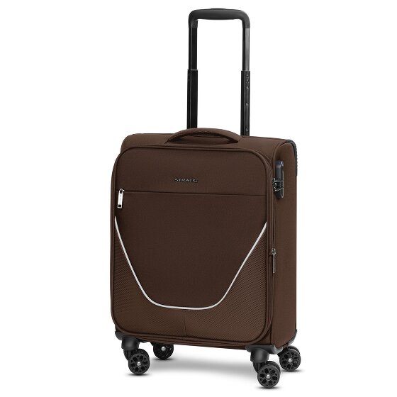 Stratic taska 4 Roll Cabin Trolley S 55 cm with Expanding Pleat