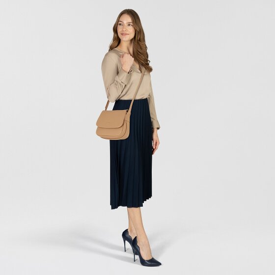 Lacoste City Court Shoulder bag Leather 22 cm