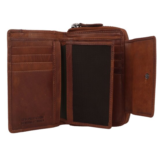 Greenburry Newport Wallet RFID protection Leather 14 cm