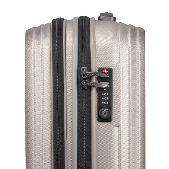 Pack Easy B-Solutions 4 wheels Cabin trolley S 55 cm Laptop compartment