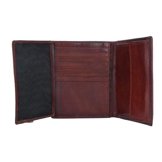 Braun Büffel Arezzo wallet RFID leather 10 cm Braun Büffel Arezzo wallet RFID leather 10 cm
