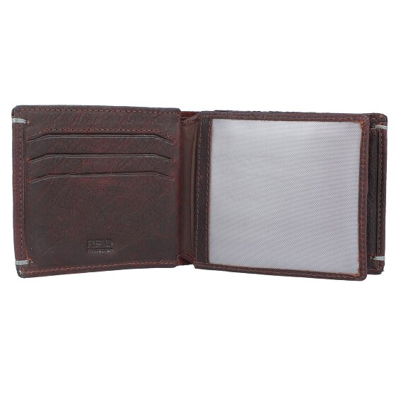 Burkely Antique Avery wallet RFID leather 12 cm