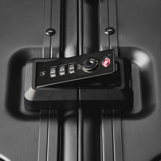 Redolz Pro Aluminum 4-Wheel Suitcase Set (S + L)
