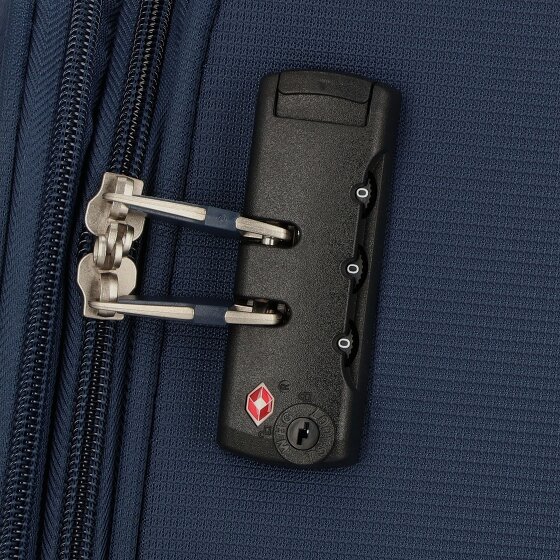 Cocoono Monterrey 4 wheels Suitcase set 3-piece with expansion pleat