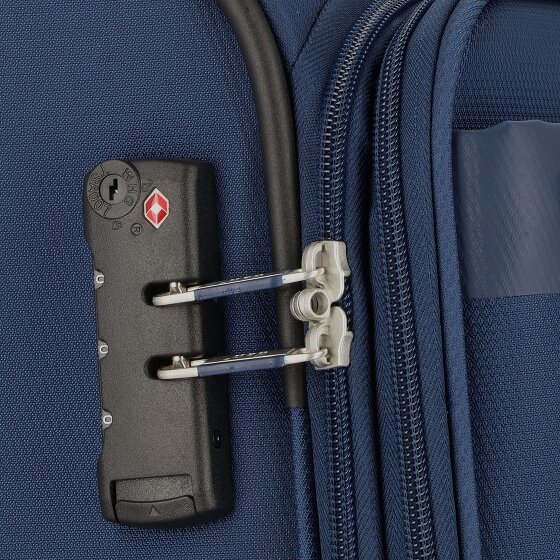 d&n Travel Line 6704 4 Roll Suitcase Set 3pcs.