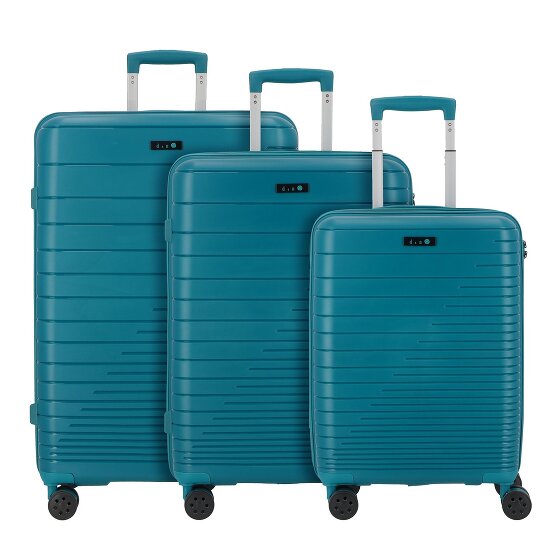 d&n Travel Line 4600 4 wheels Suitcase set 3-piece