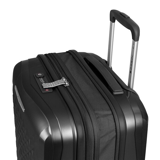Gabol Queens 4 wheels Suitcase set 2-piece with expansion pleat