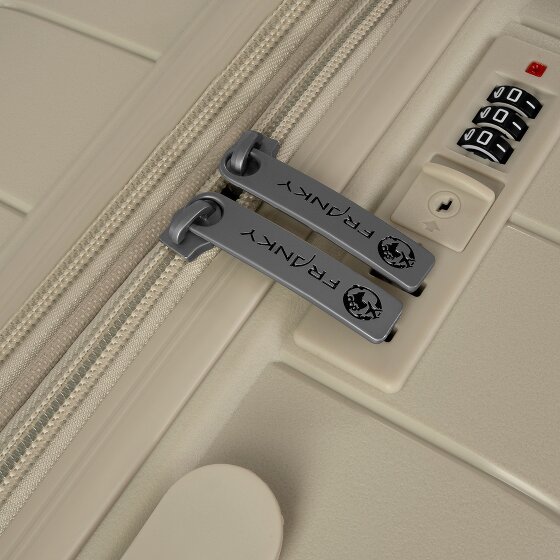 Franky London 4 wheels Suitcase set 3-piece with expansion pleat