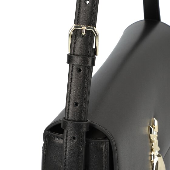 Patrizia Pepe Essential Fly Shoulder Bag Leather 31 cm