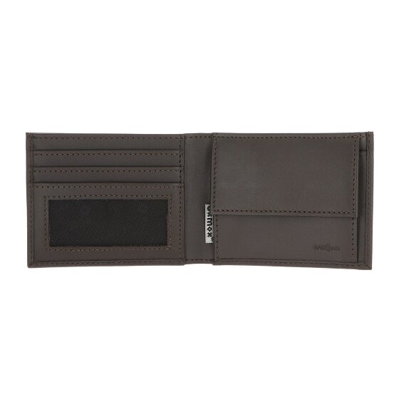 oxmox Leather Wallet RFID protection Genuine Leather 11 cm