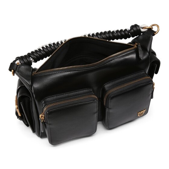 PINKO Cargo Shoulder Bag Leather 31 cm
