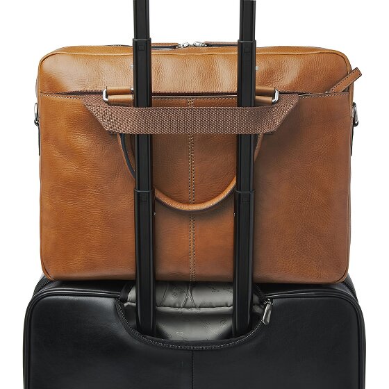 Castelijn & Beerens Peter Briefcase RFID protection Genuine Leather 40 cm Laptop compartment