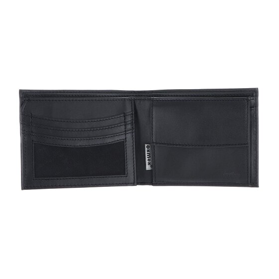 oxmox Leather Wallet RFID protection Genuine Leather 12 cm